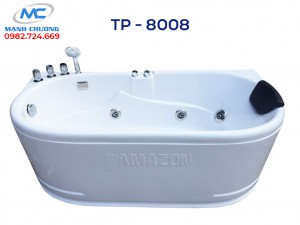 Bồn tắm sục Amazon TP - 8008 giá rẻ chính hãng, bảo hành lên tới 12 tháng