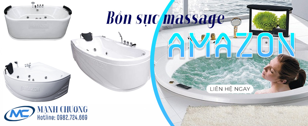 Bồn tắm Massage Amazon